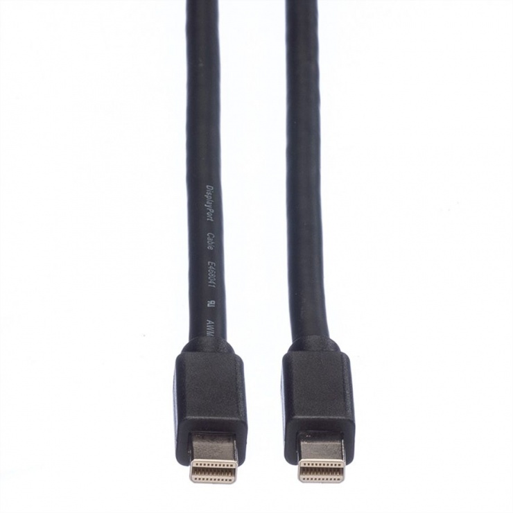 Imagine Cablu Mini Displayport la Mini Displayport T-T 2m Negru, Roline 11.04.5640-2