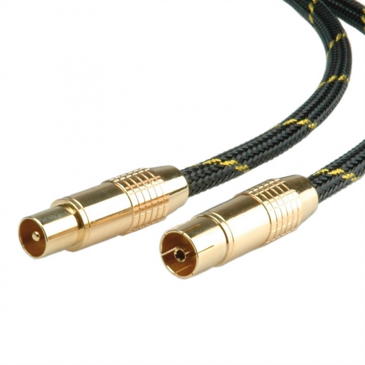 Imagine Cablu prelungitor antena GOLD T-M 2.5m, Roline 11.09.4243-1