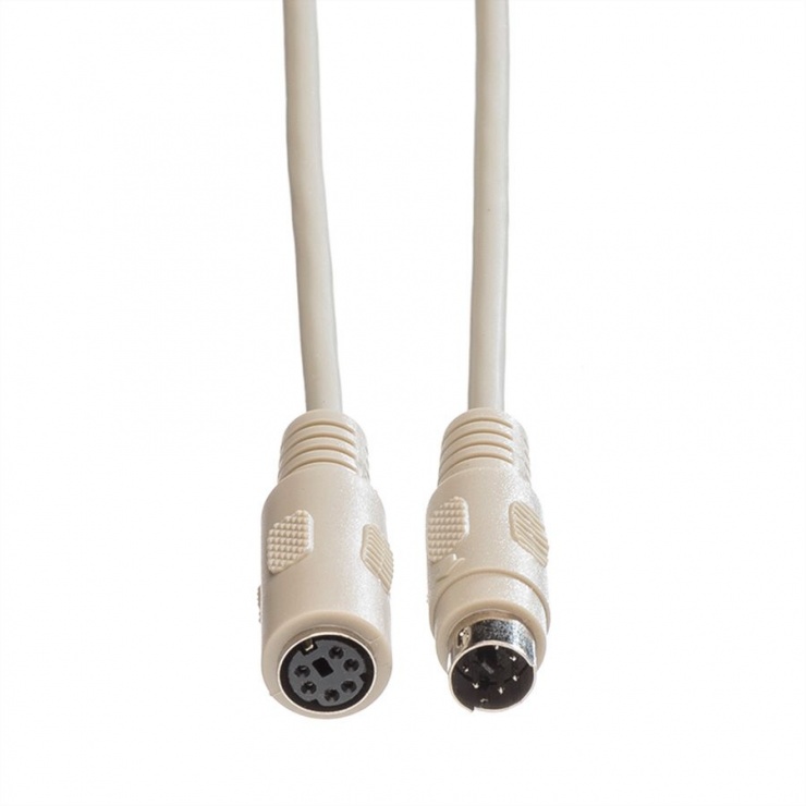 Imagine Cablu prelungitor PS/2 T-M 10m, Roline 11.01.5690-1