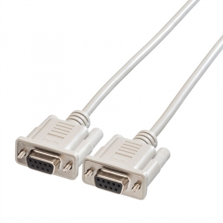 Imagine Cablu Serial RS232 DB9 M - M 1.8m, Roline 11.01.5918