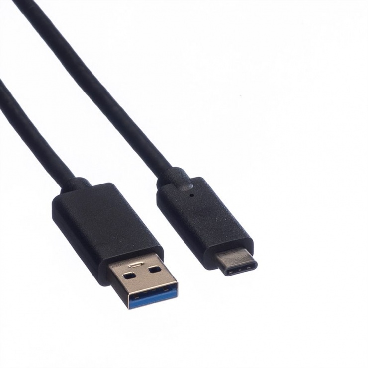 Imagine Cablu USB 3.1 la USB tip C 0.5m T-T, Roline 11.02.9010