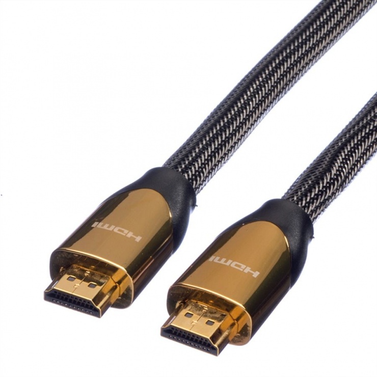 Imagine Cablu HDMI Ultra HD Premium T-T 1m, Roline 11.04.5801