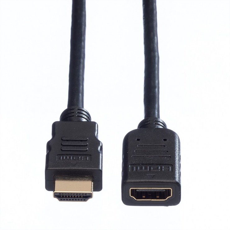 Imagine Cablu prelungitor HDMI T-M 3m Negru, Value 11.99.5576-1
