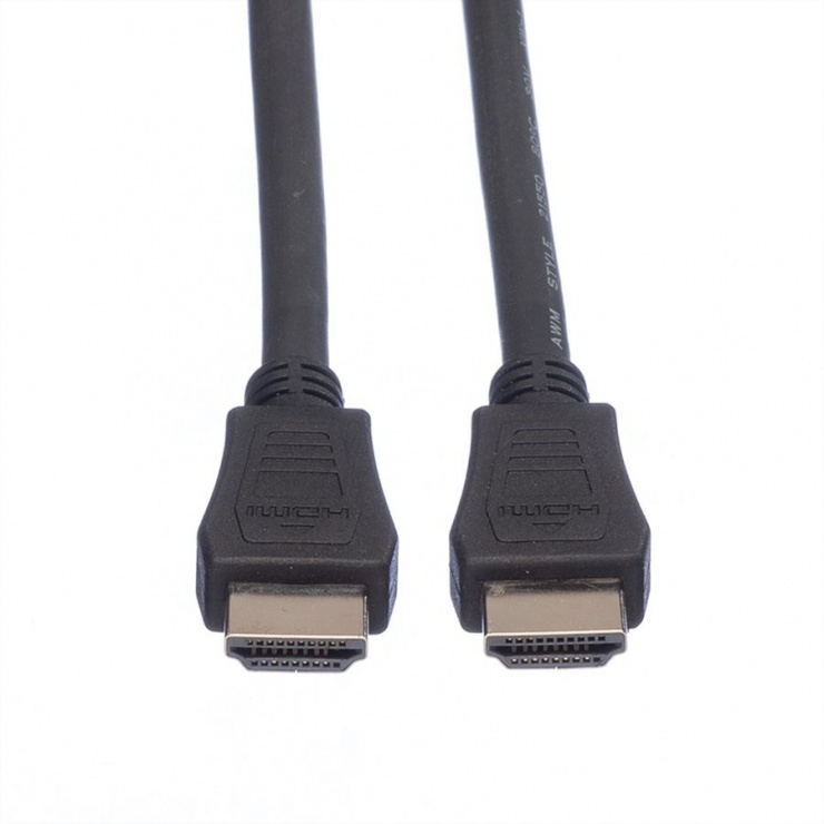 Imagine Cablu HDMI cu Ethernet v1.4 T-T 1m Negru LSOH, Value 11.99.5731-1