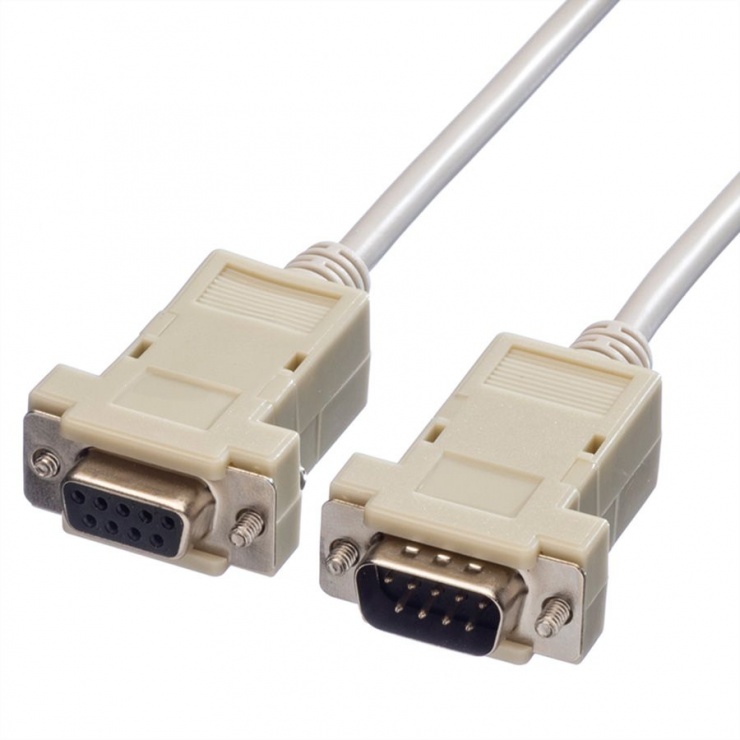 Imagine Cablu prelungitor serial RS232 DB9 M-T 1.8m, Value 11.99.6218