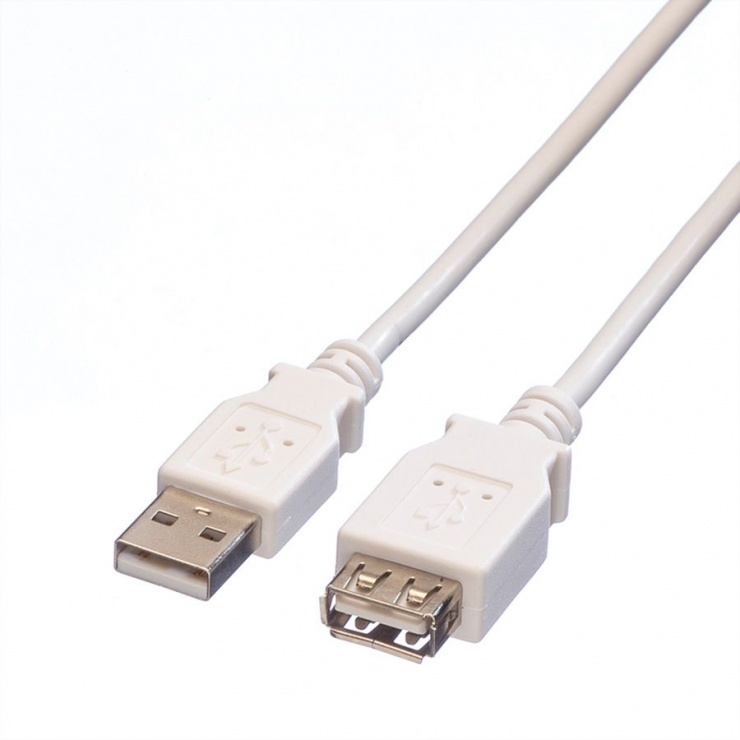Imagine Cablu prelungitor USB 2.0 tip A M-T 0.8m, Value 11.99.8946