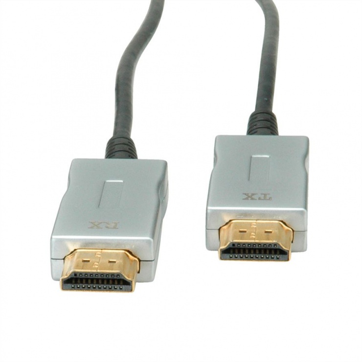 Imagine Cablu UHD HDMI Activ Optical (AOC) 4K@60Hz T-T 50m, Roline 14.01.3482-1