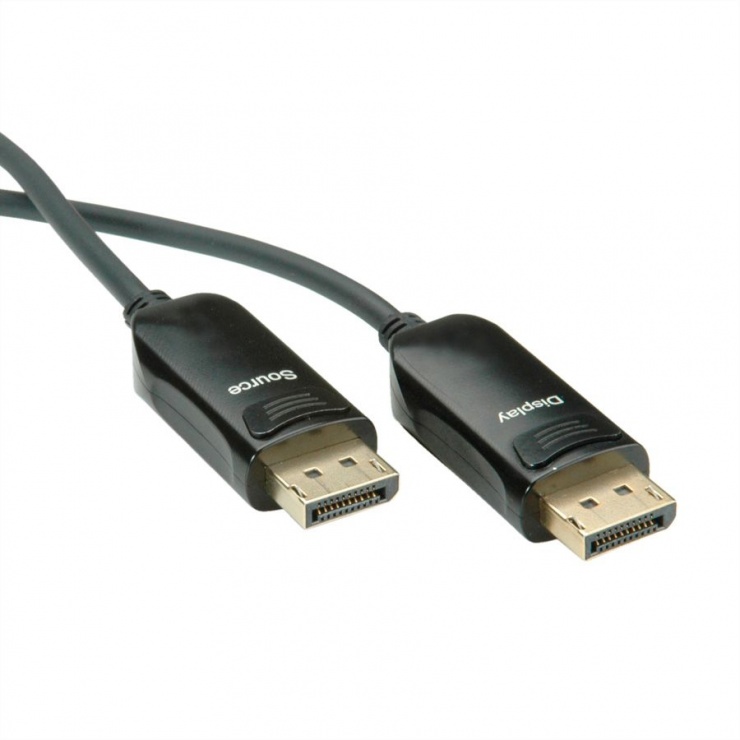 Imagine Cablu Displayport v1.2 UHD activ (AOC) T-T 30m, Roline 14.01.3490