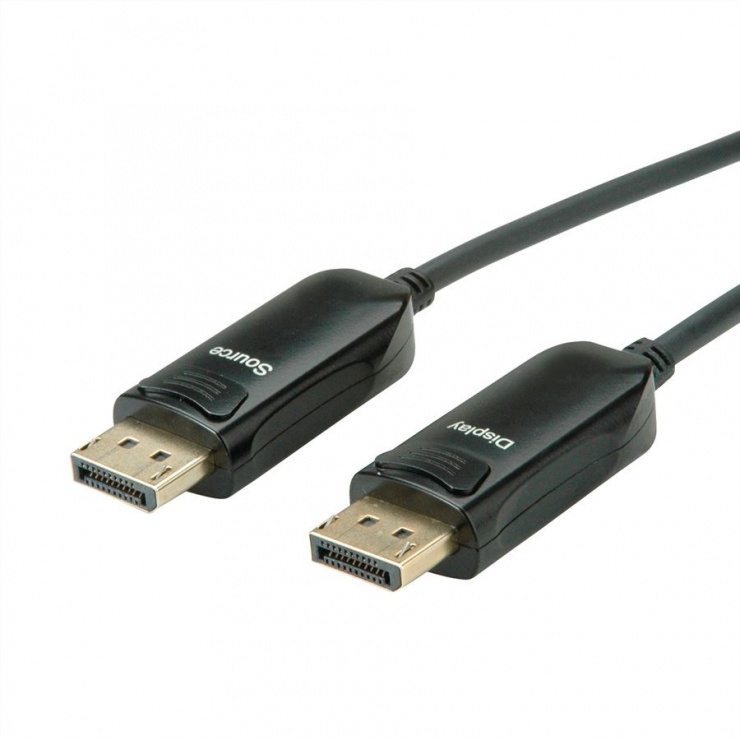 Imagine Cablu Displayport v1.2 UHD activ (AOC) T-T 50m, Roline 14.01.3492-3