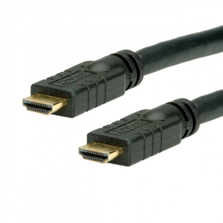 Imagine Cablu HDMI High Speed cu Repeater T-T 25m, Roline 14.01.3466