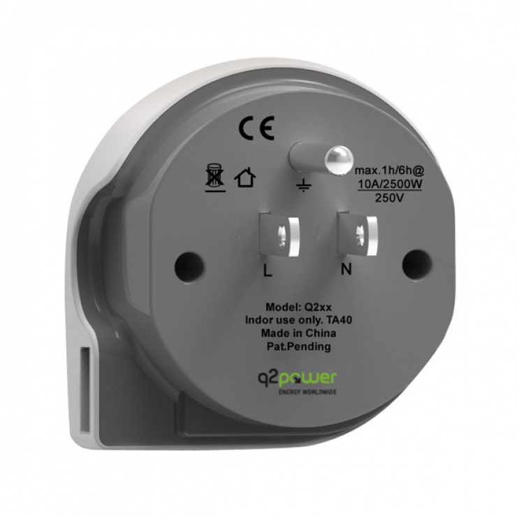 Imagine Adaptor World (EU, USA, UK) la USA + 1 x USB 2.1A, Q2POWER 19.07.1578