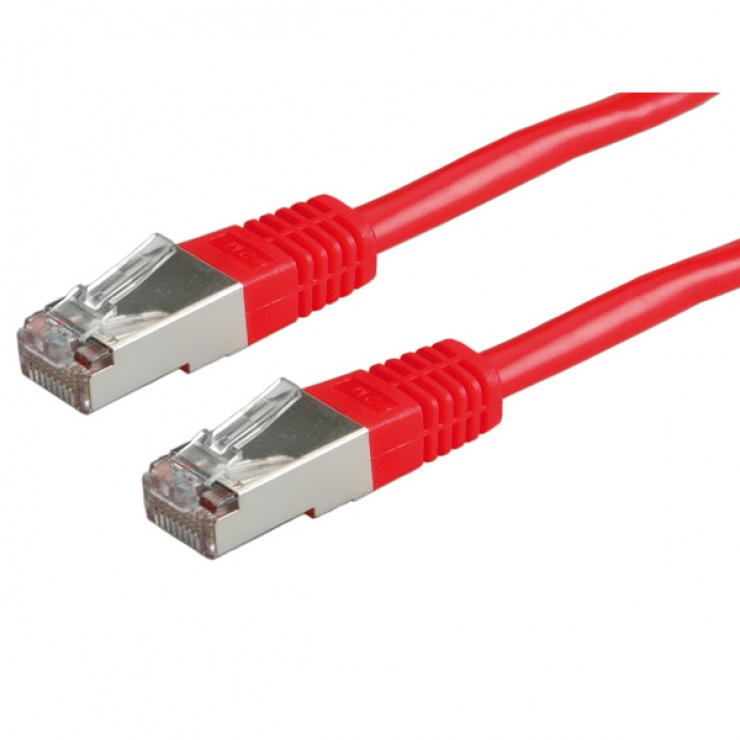 Imagine Cablu retea S-FTP Cat.6 rosu 5m, Value 21.99.1361