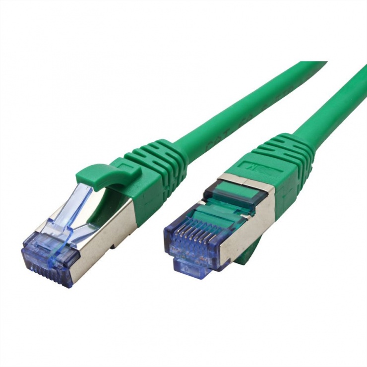 Imagine Cablu de retea SFTP cat 6A 1.5m Verde, Value 21.99.1993