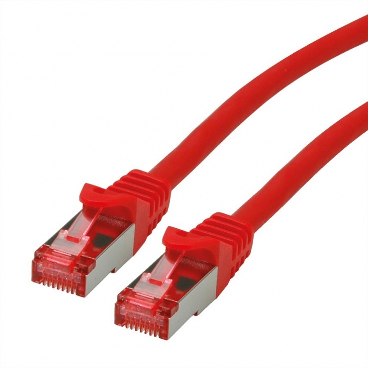 Imagine Cablu de retea SFTP cat 6 Component Level LSOH rosu 20m, Roline 21.15.2619