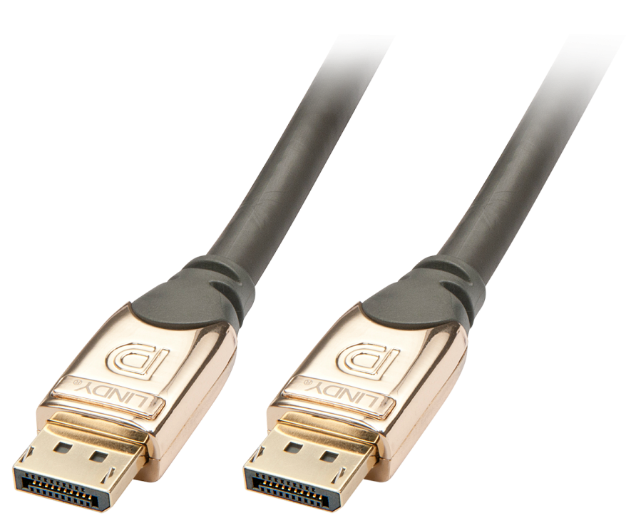 Imagine Cablu Displayport Gold v1.2 4K UHD T-T 15m, Lindy L37807