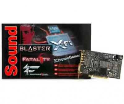 Imagine Placa de sunet CREATIVE X-FI Mx Xtreme Gamer-Fatality Pro Edition, 7.1 canale
