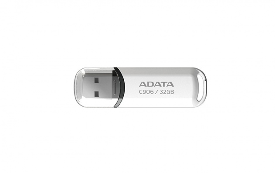 Imagine Stick USB 2.0 cu capac 32GB C906 Alb, ADATA 