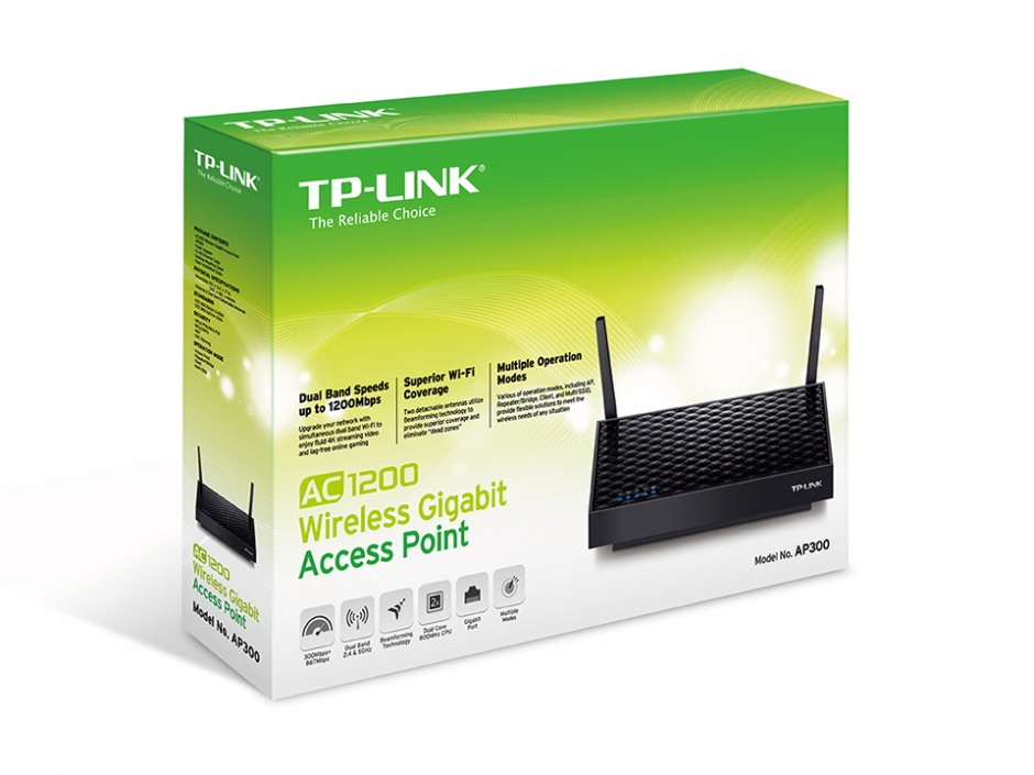 Imagine Access Point AC1200 Wireless Gigabit, TP-LINK AP300