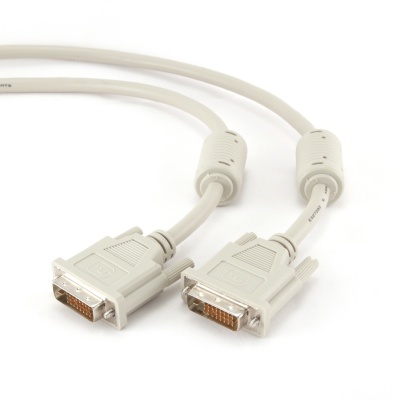 Imagine Cablu DVI-D Dual Link 24+1pini ecranat, 4.5m, Gembird CC-DVI2-15