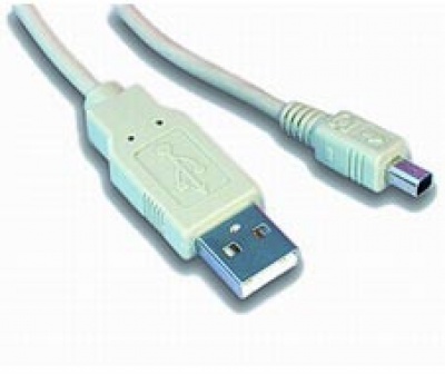 Imagine Cablu USB la mini USB 4 pini 3m, Gembird CC-USB-AM4P-10