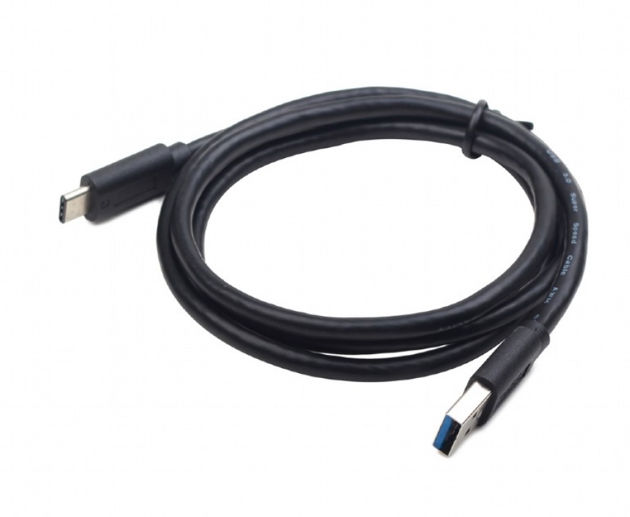 Imagine Cablu USB 3.0 tip A la tip C 1.8m T-T Negru, Gembird CCP-USB3-AMCM-6