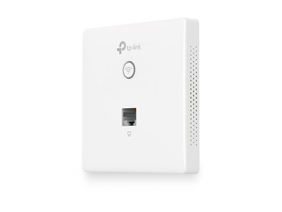 Imagine Access Point wireless N 300Mbps cu montare in doza de pe perete, TP-LINK EAP115-Wall