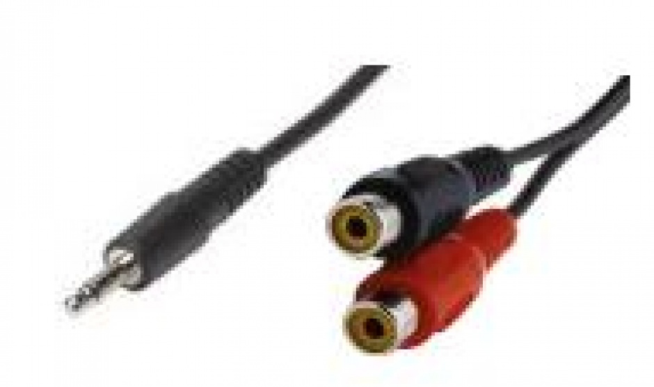 Imagine Cablu audio stereo jack 2.5mm la 2 x RCA 2m T-M