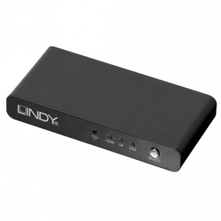 Imagine Switch DisplayPort, HDMI & VGA la HDMI, Lindy L38272
