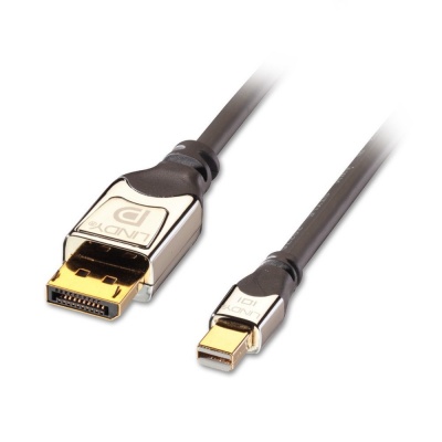 Imagine Cablu Mini Displayport la Displayport CROMO T-T v1.2 1m, Lindy L41551