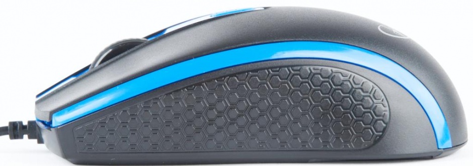 Imagine Mouse USB OPTIC black&blue, Gembird MUS-104-B