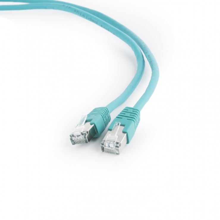 Imagine Cablu de retea FTP cat 6 3m verde, Gembird PP6-3M/G