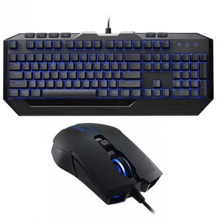 Imagine Kit Gaming tastatura + mouse Devastator II Blue Led Gaming