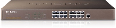 Imagine Switch 16-port-uri 10/100Mbp si 1-port gigabit, TP-Link TL-SL1117