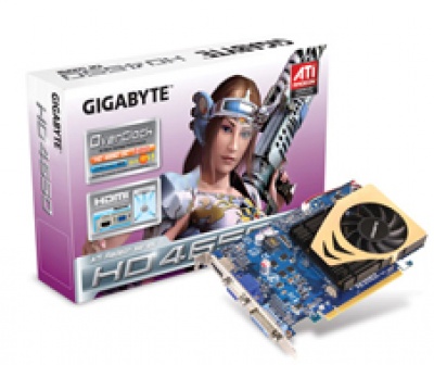 Imagine Placa video Gigabyte ATI HD4650, R465OC-1GI