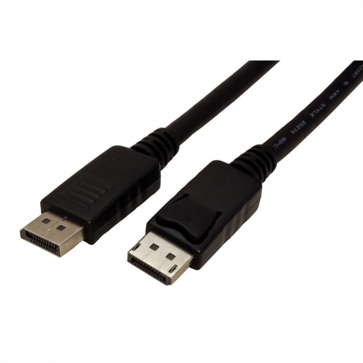 Imagine Cablu Displayport 4K v1.2 T-T 7.5m Negru, Value 11.99.5604-3