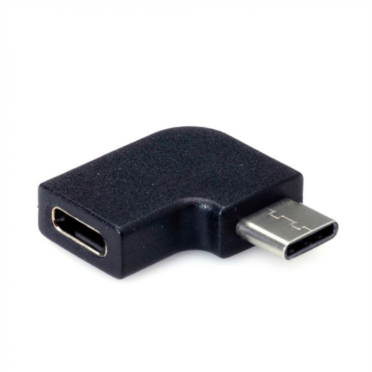 Imagine Adaptor USB 3.1-C T-M unghi stanga/dreapta, Value 12.99.2996