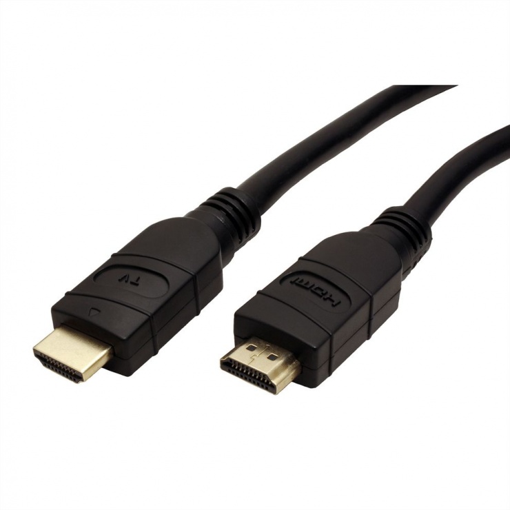 Imagine Cablu HDMI activ UHD 4K2K T-T 10m Negru, Value 14.99.3451