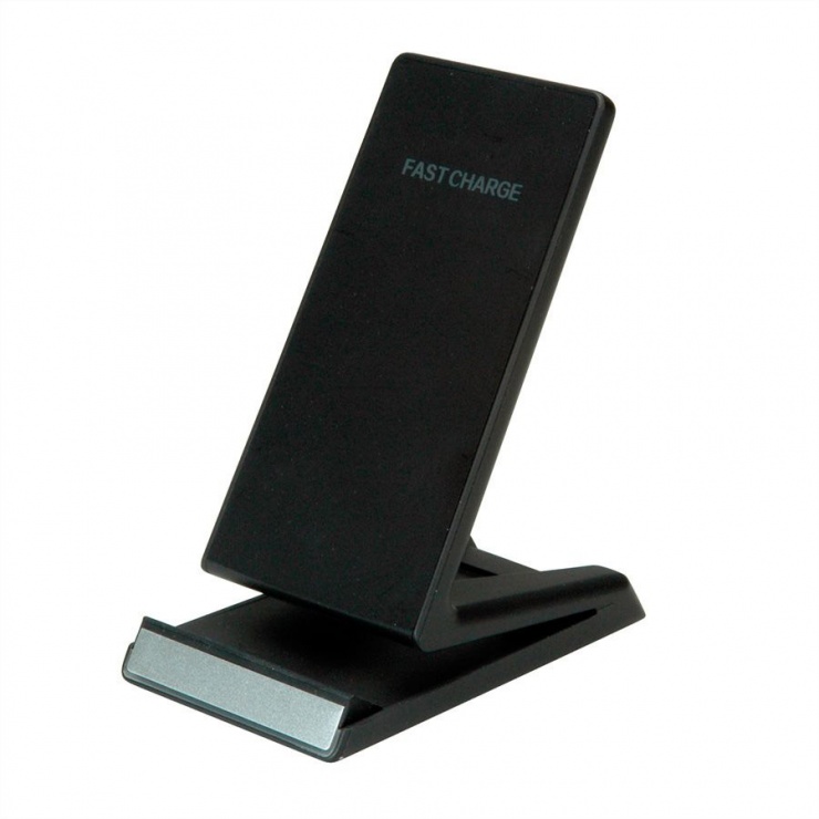 Imagine Stand smartphone cu incarcare wireless Fast Charge 10 W, Roline 19.11.1010