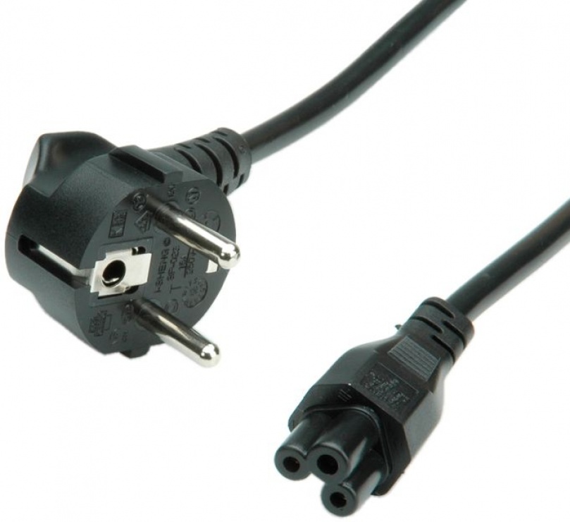 Imagine Cablu de alimentare MYCON IEC320 la C5 Mickey Mouse 1.8m negru, CON2308 