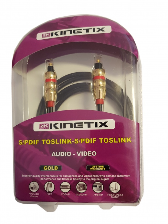 Imagine Cablu GOLD audio digital Toslink 2m, KTCBLHE13043