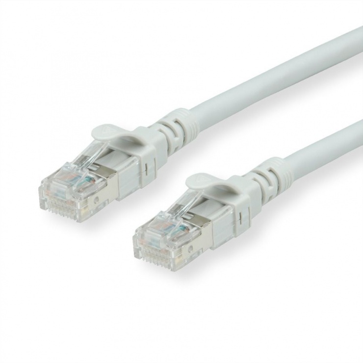 Imagine Cablu de retea cat 6A UTP Component Level LSOH 1.5m Gri, Roline 21.15.1490