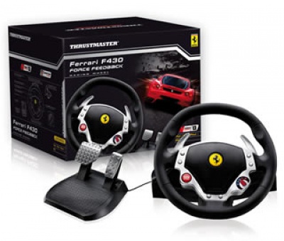 Imagine Volan + Pedale Thrustmaster Ferrari F430