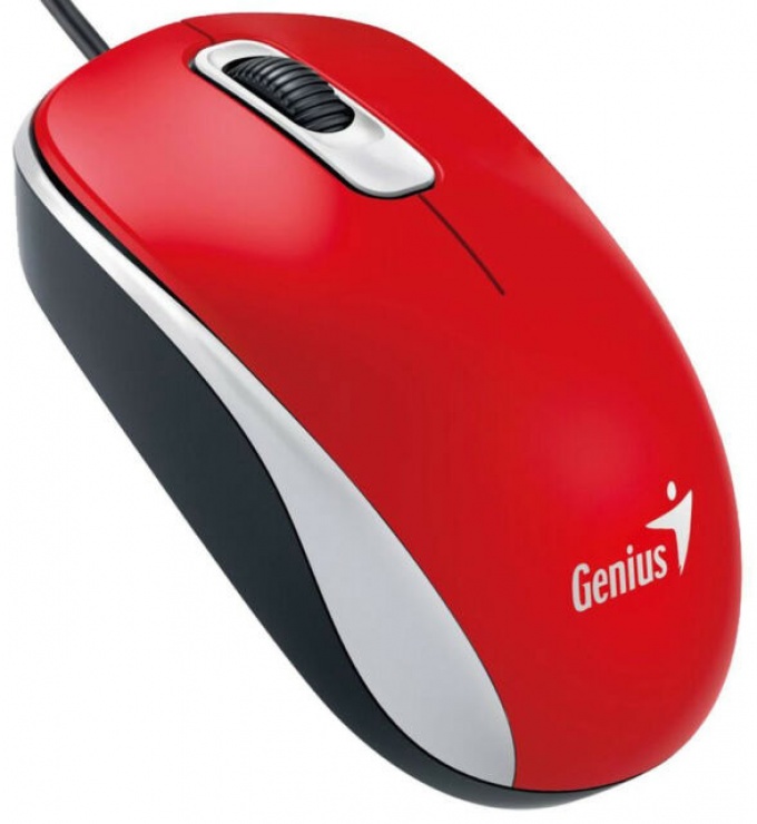 Imagine Mouse optic USB Red DX-110, Genius - 1