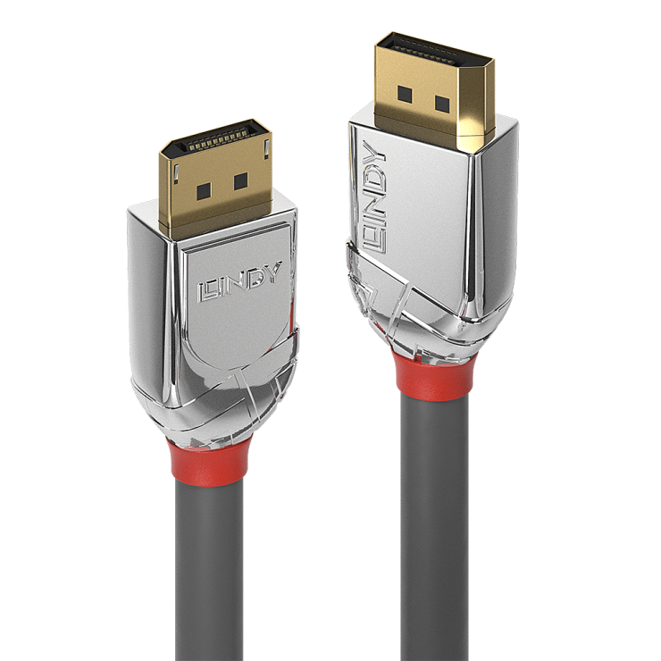 Imagine Cablu DisplayPort 4K@60Hz T-T v1.2 Cromo Line 5m, Lindy L36304