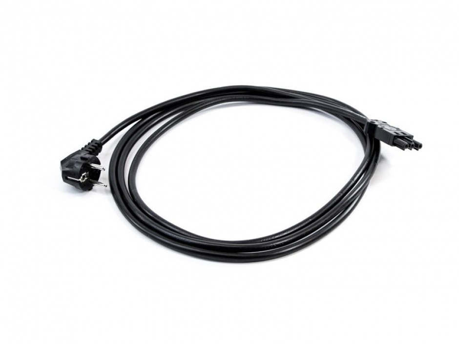 Imagine Cablu de alimentare Schuko la GST18-3 3m negru, Bachmann 375.003