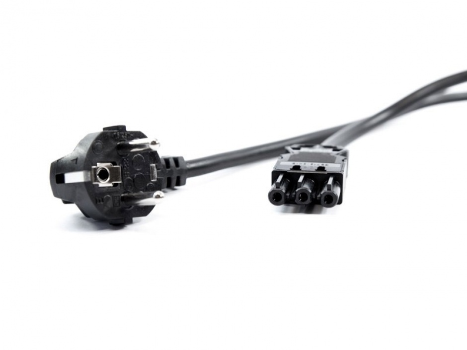 Imagine Cablu de alimentare Schuko la GST18-3 3m negru, Bachmann 375.003-2