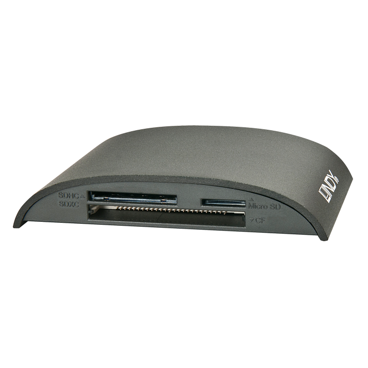 Imagine Cititor de carduri USB 3.1 la CF/MS/SD/Micro SD UHS-II, Lindy L43163