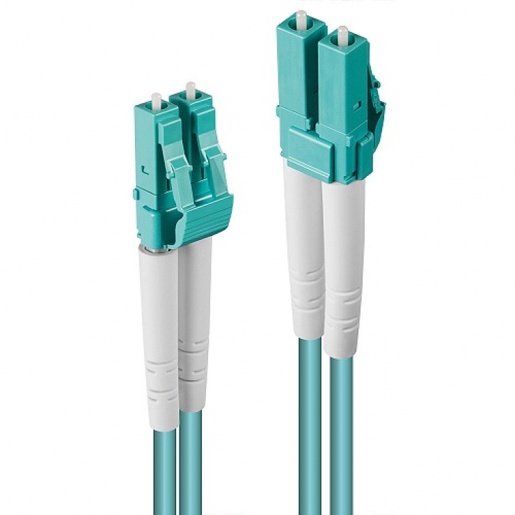 Imagine Cablu fibra optica LC-LC OM3 Duplex Multimode 150m, Lindy L46405