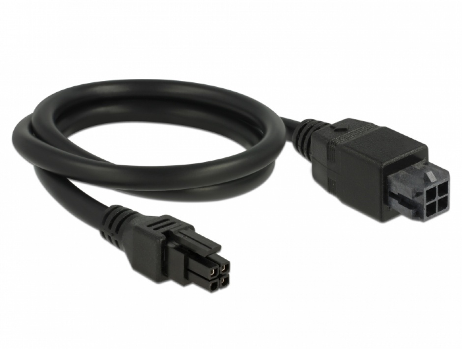 Imagine Cablu prelungitor Micro Fit 3.0 4 pini T-M 30cm, Delock 85377 -1
