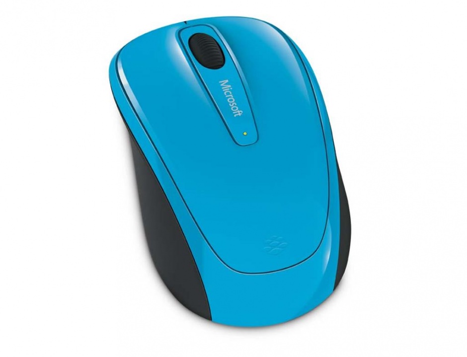 Imagine Mouse Wireless BlueTrack Mobile 3500 albastru, Microsoft